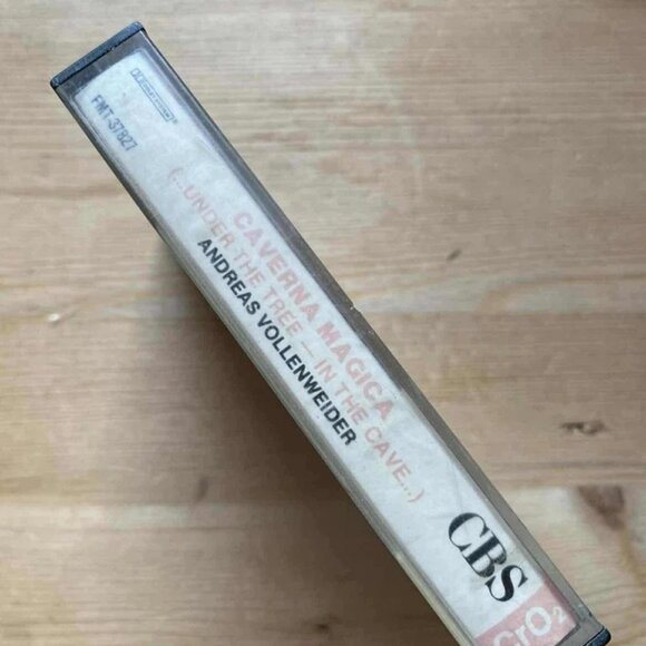 Andreas Vollenweider – Caverna Magica Cassette Tape VG+ C12 - Picture 2 of 2